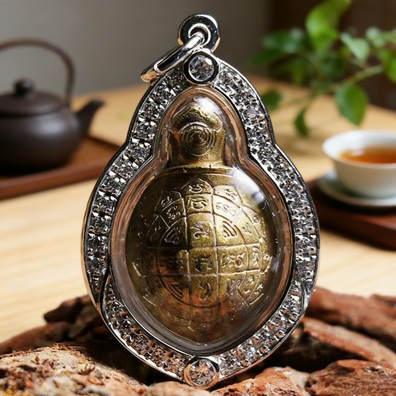 Thai Luang Phor Ching's Turtle Pendant